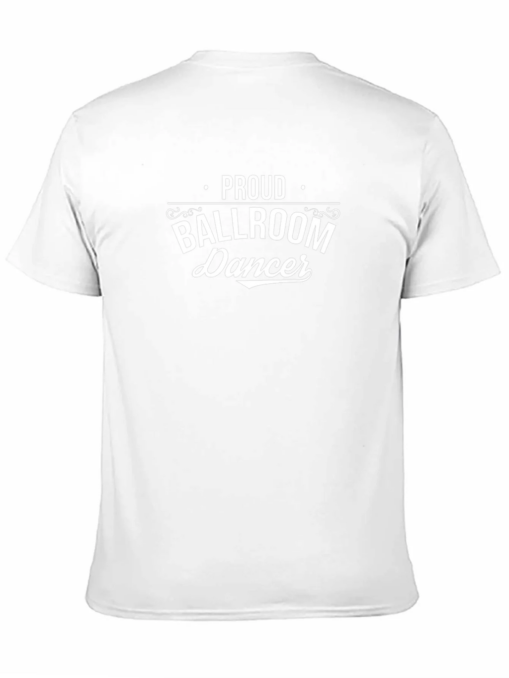 Proud Ballroom Dancer Black T-Shirt product image 2