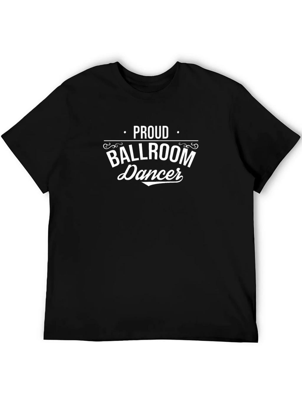 Proud Ballroom Dancer Black T-Shirt product image 8
