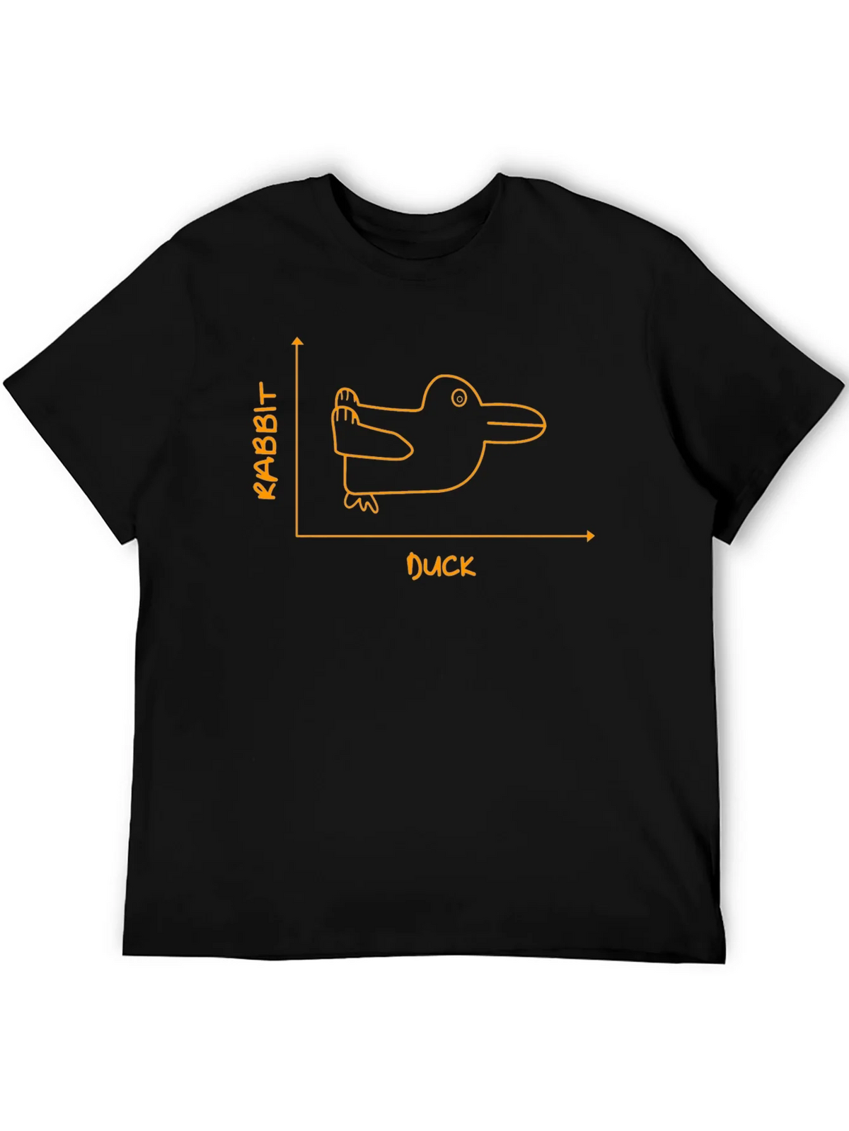 Rabbit Duck T-Shirt - Optical Illusion Graphic Tee product image 1