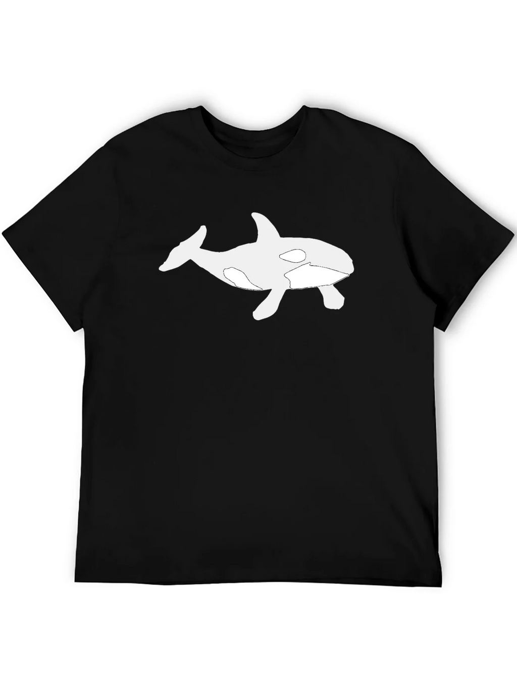 Orca Graphic T-Shirt - Black Cotton Blend product image 8