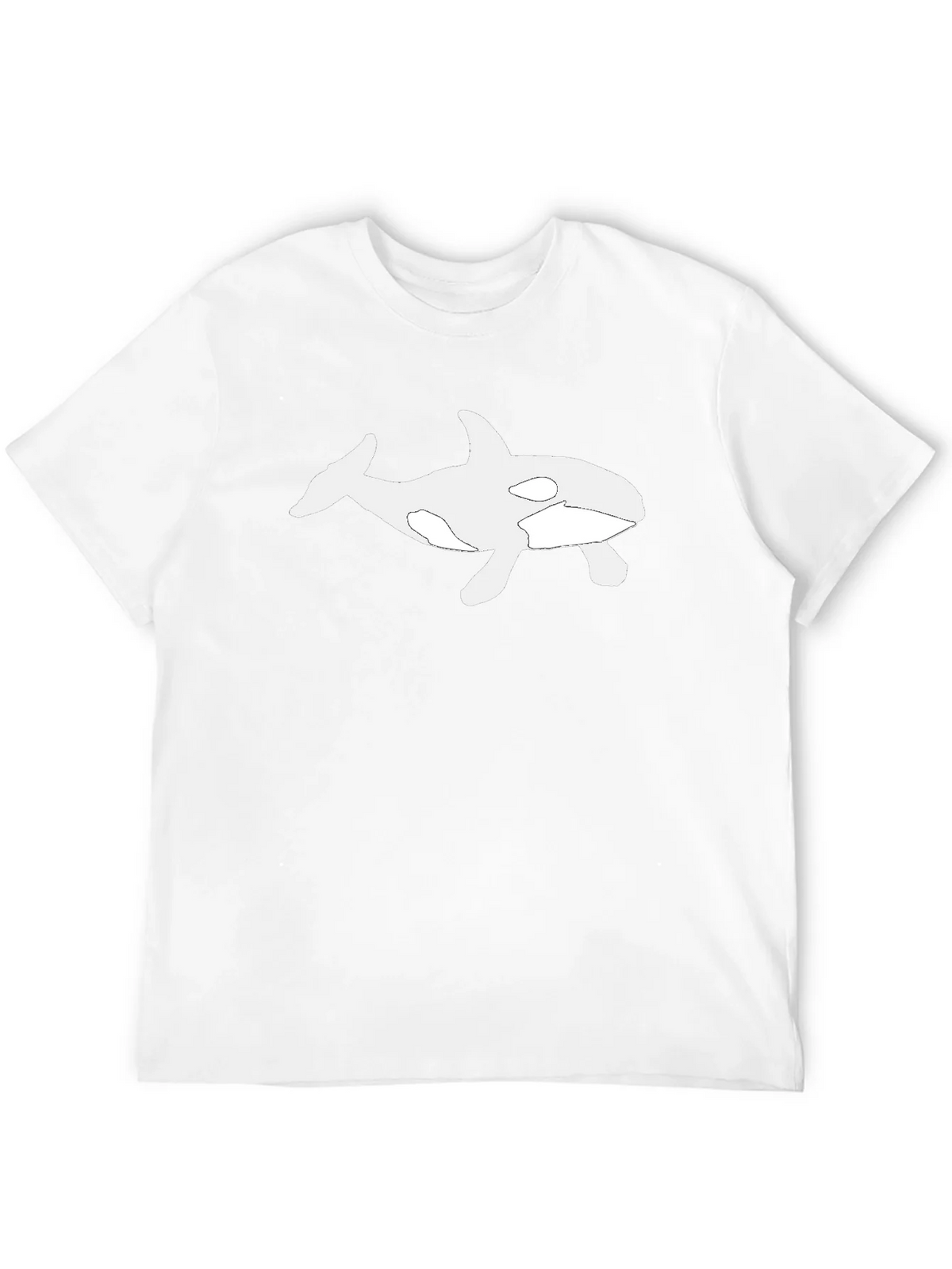 Orca Graphic T-Shirt - Black Cotton Blend product image 3