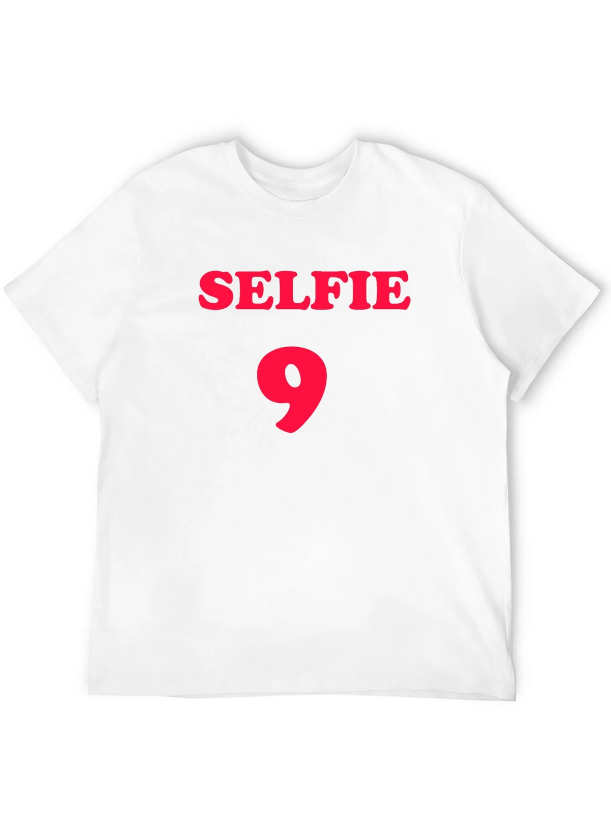 Selfie 9 Black Graphic T-Shirt product image 3