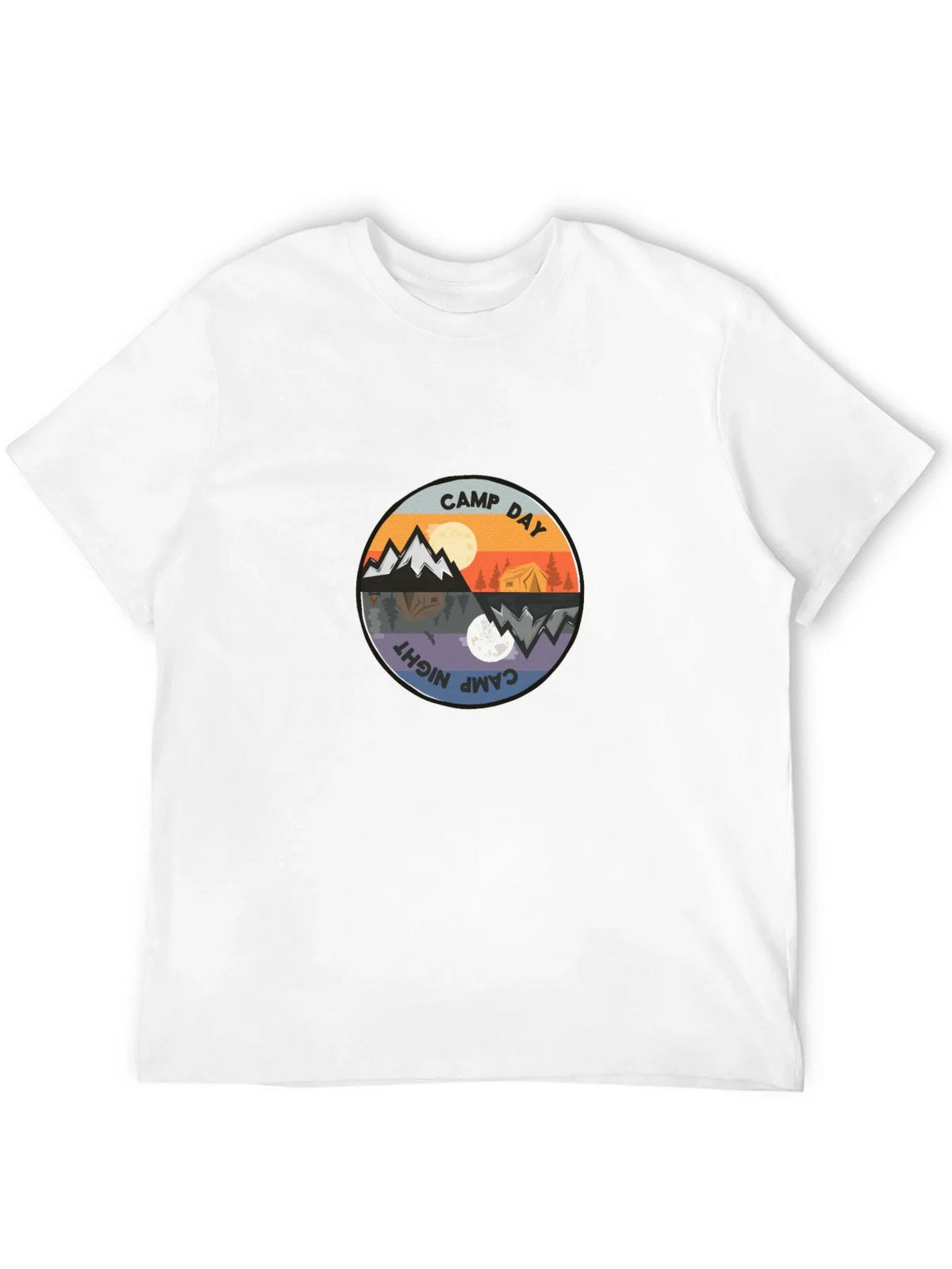 Camp Day & Night Graphic Tee product image 3