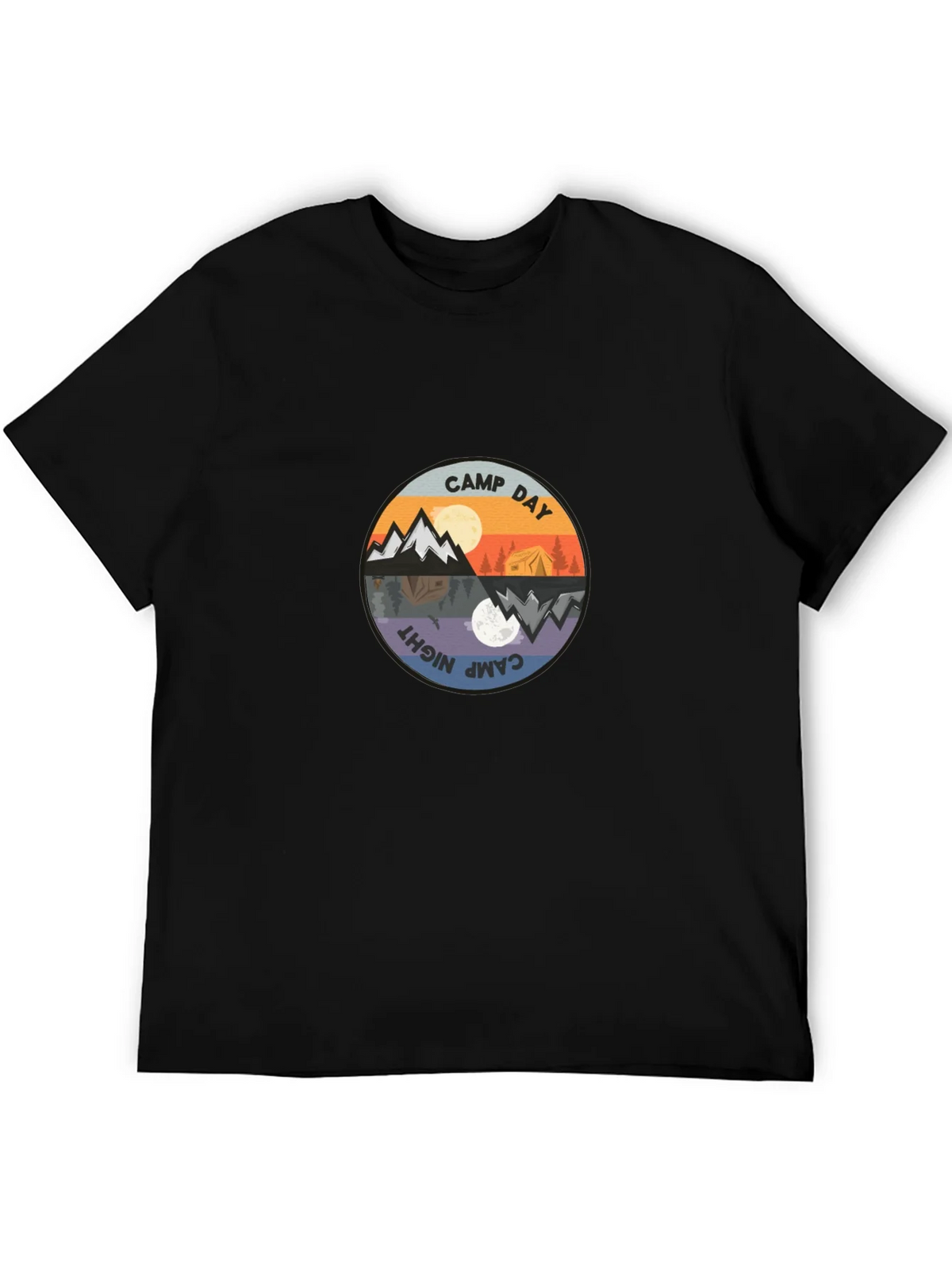 Camp Day & Night Graphic Tee product image 8