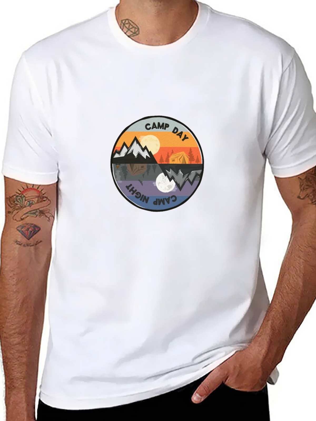 Camp Day & Night Graphic Tee product image 10