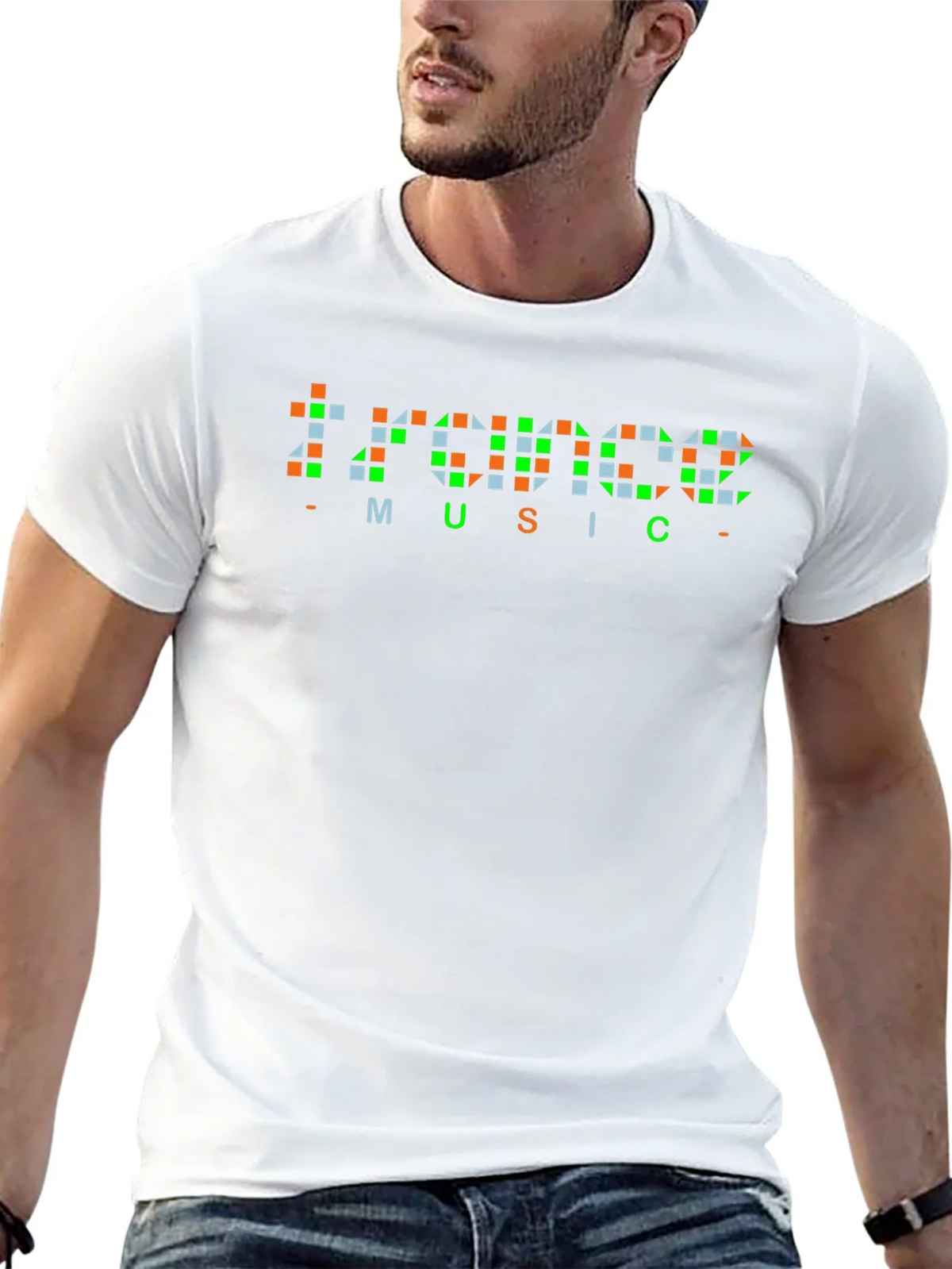 Trance Music T-Shirt - Pixelated Design product image 4