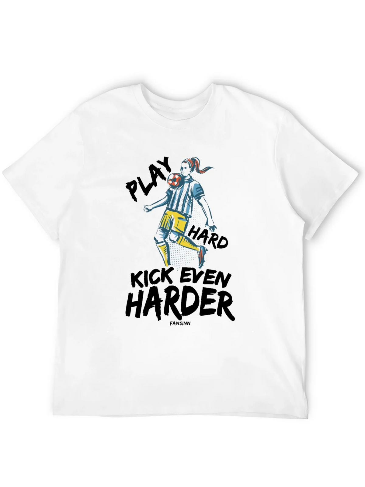 Play Hard Soccer Graphic Tee - Black product image 3