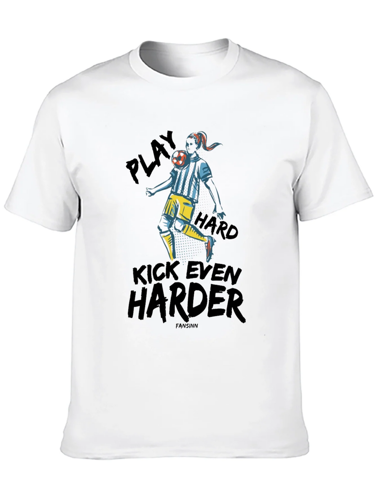 Play Hard Soccer Graphic Tee - Black product image 12