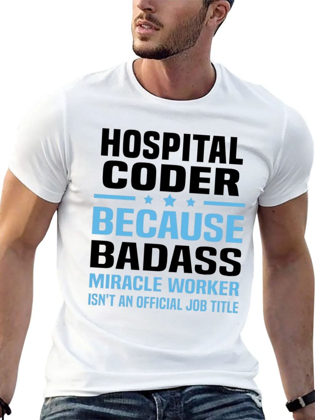 Hospital Coder T-Shirt - Because Badass! product image 4