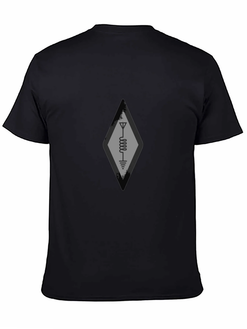 Radio Circuit T-Shirt - Black Ham Design product image 7
