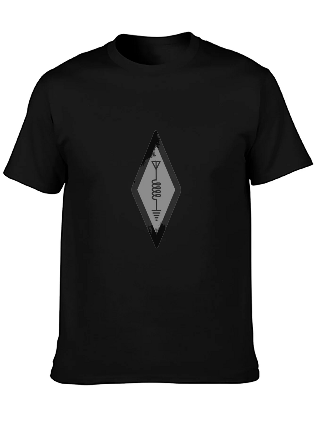 Radio Circuit T-Shirt - Black Ham Design product image 6