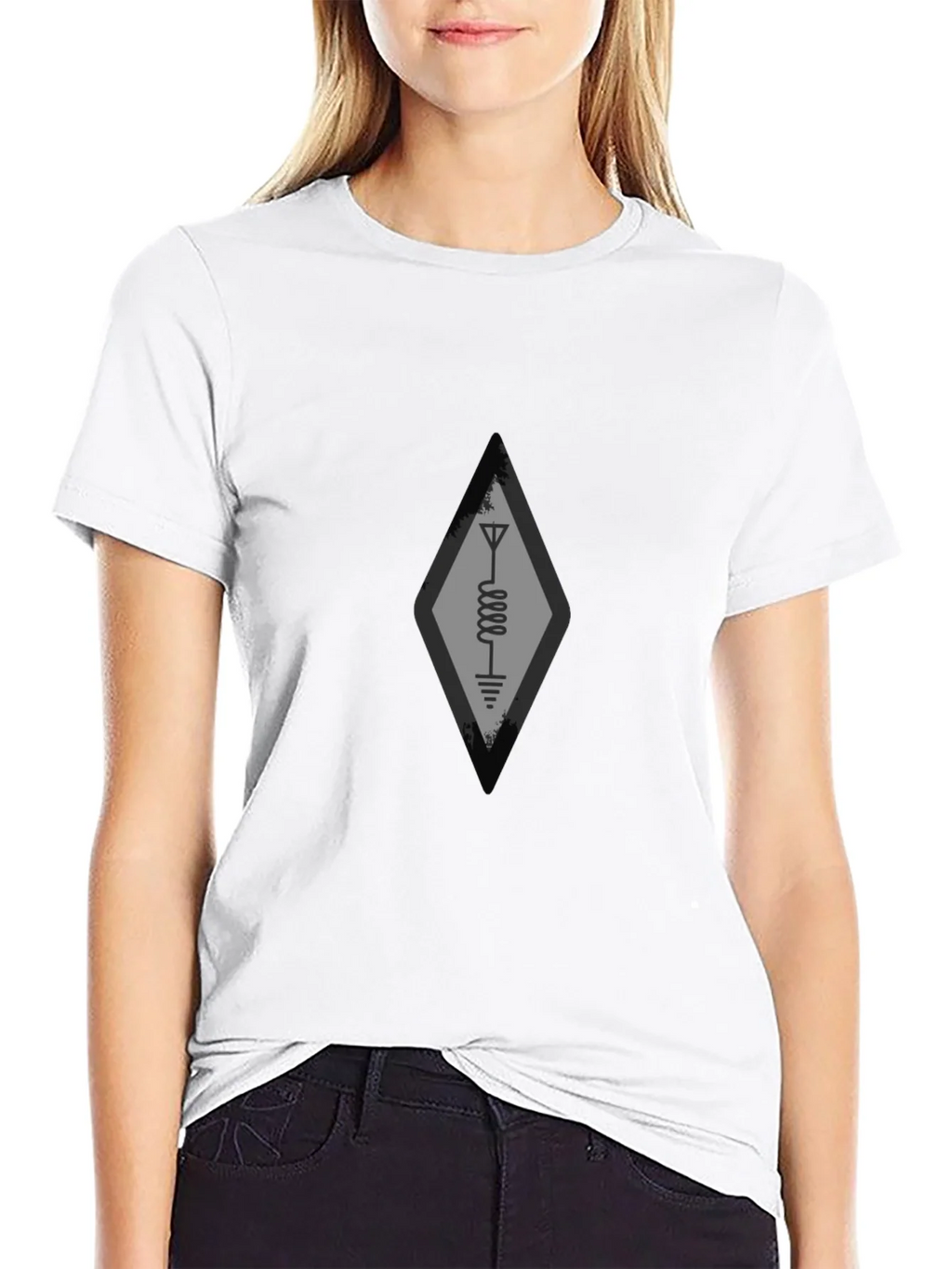 Radio Circuit T-Shirt - Black Ham Design product image 11