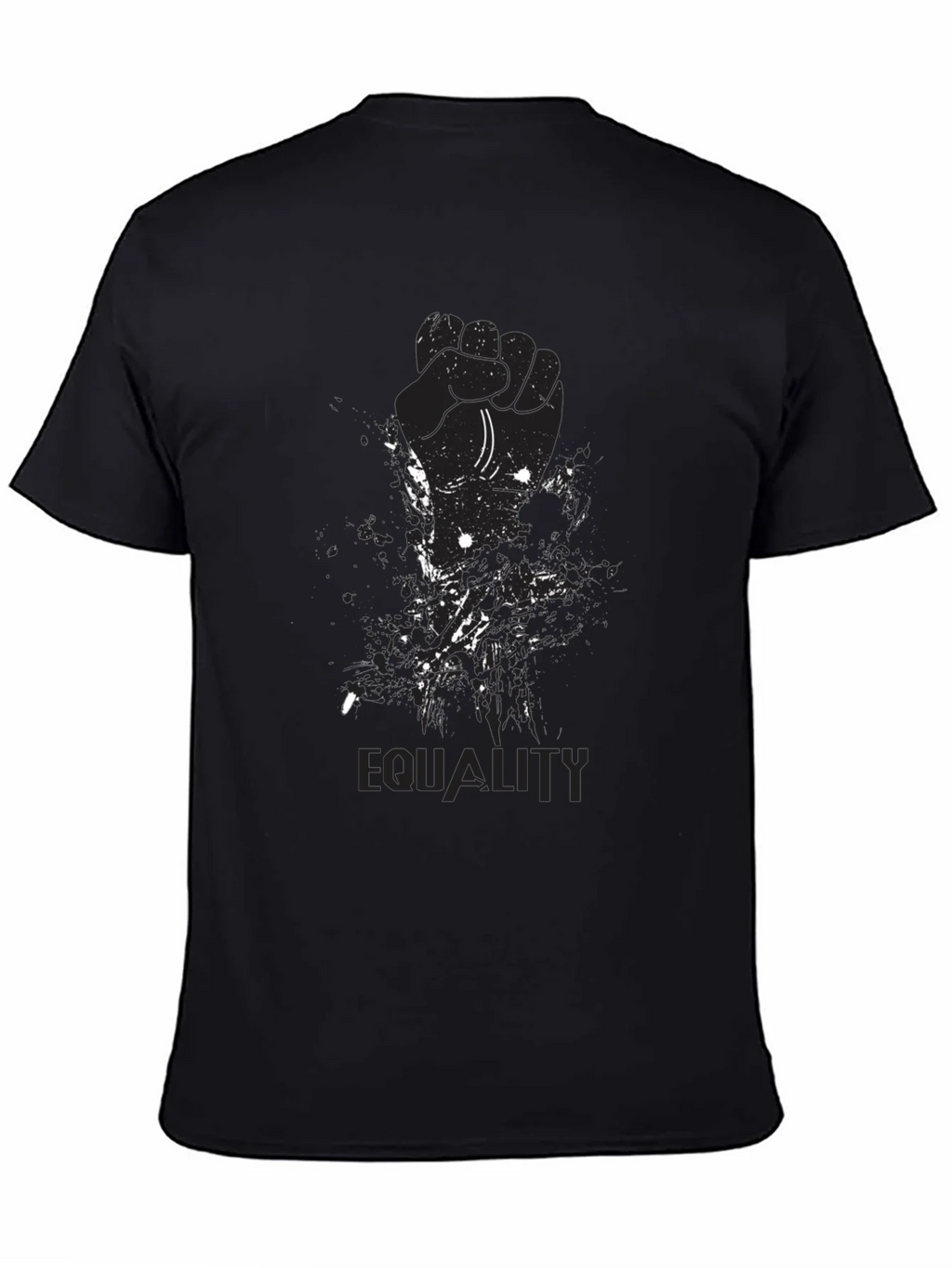 Equality Graphic T-Shirt - Black product image 7