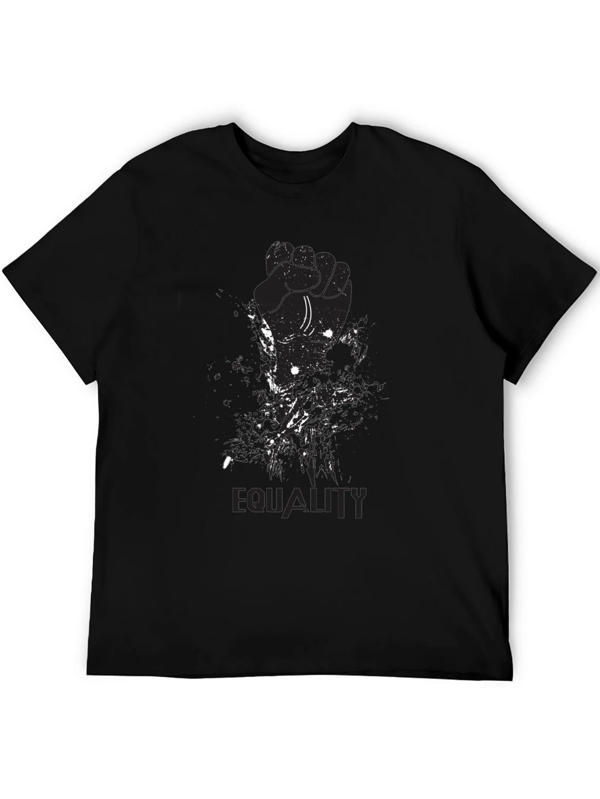 Equality Graphic T-Shirt - Black product image 8