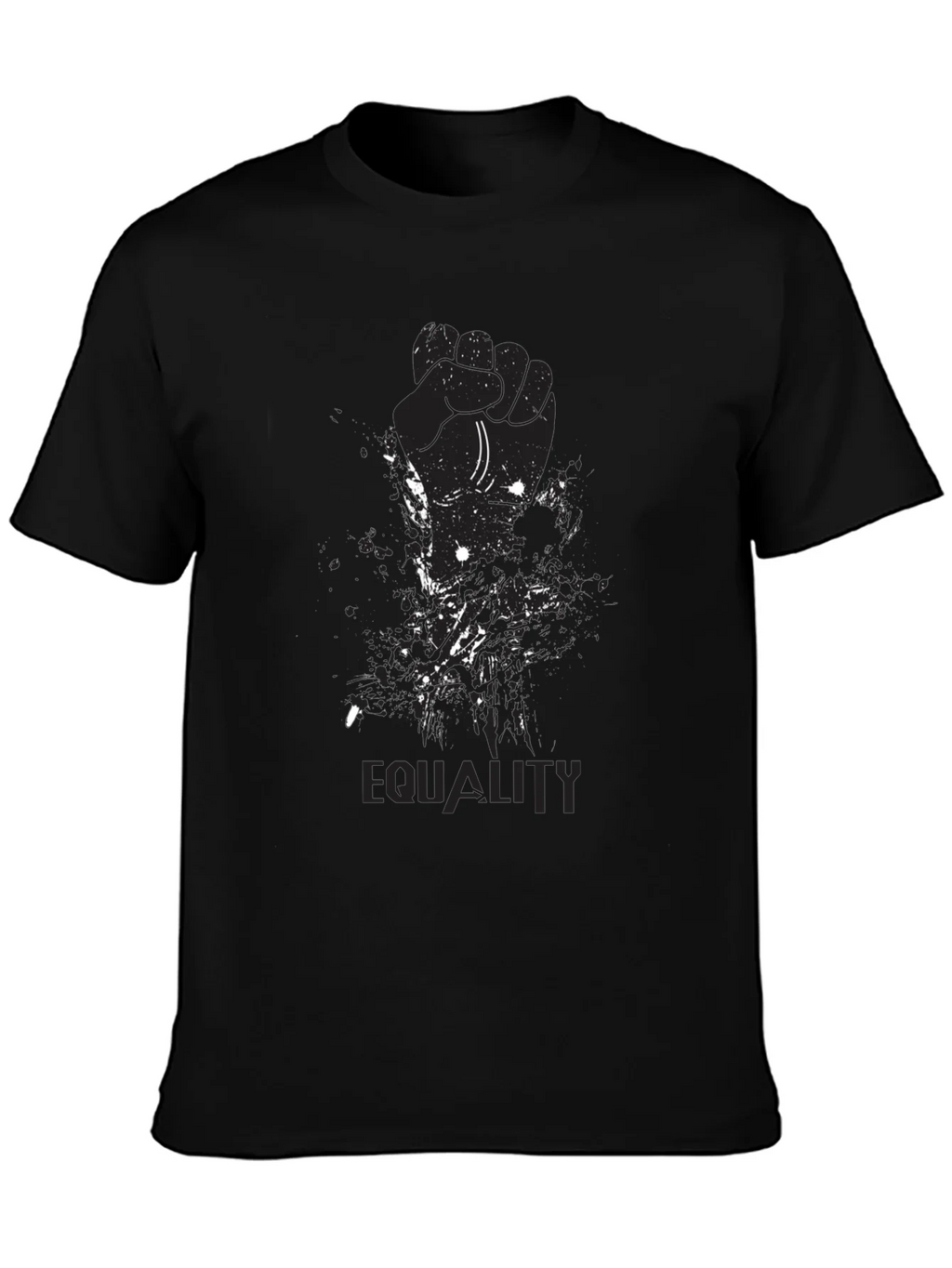 Equality Graphic T-Shirt - Black product image 6