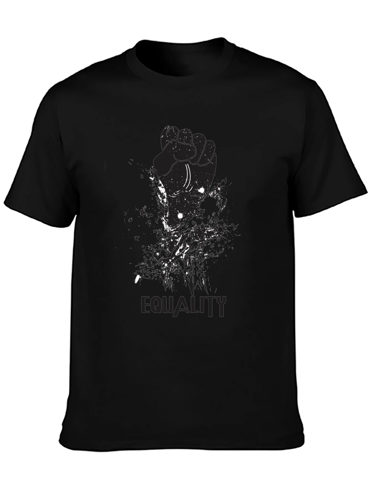 Equality Graphic T-Shirt - Black product image 6