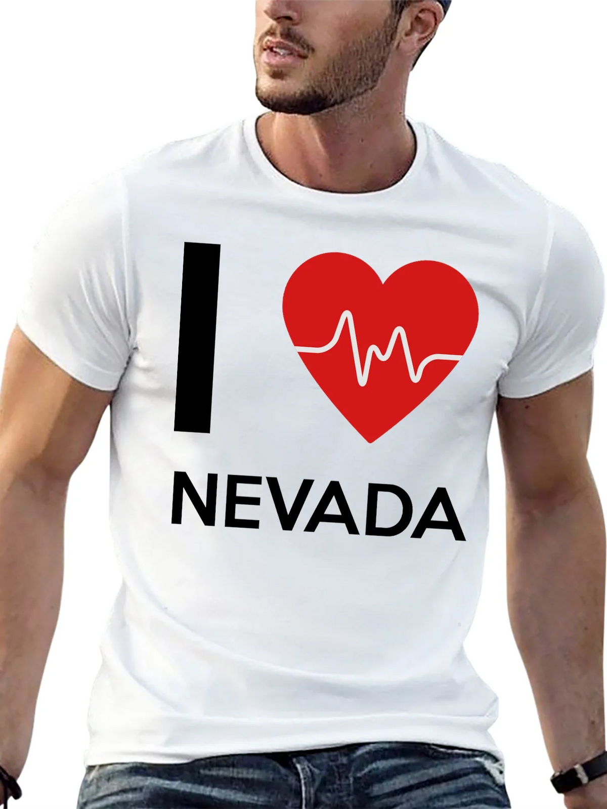 I Heart Nevada Graphic T-Shirt product image 4