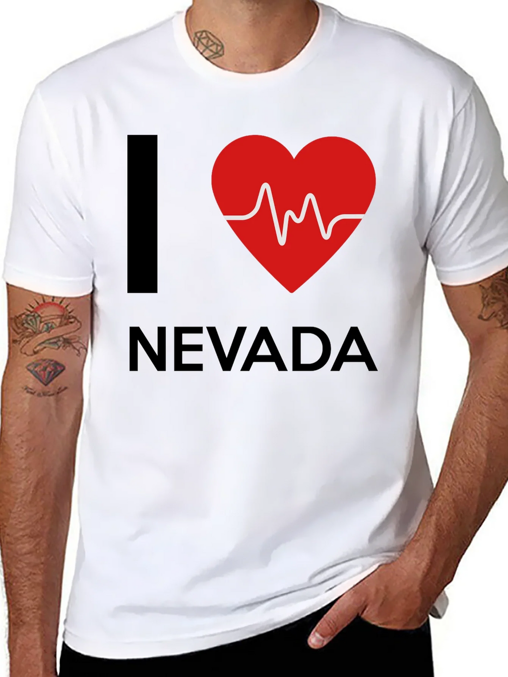 I Heart Nevada Graphic T-Shirt product image 10