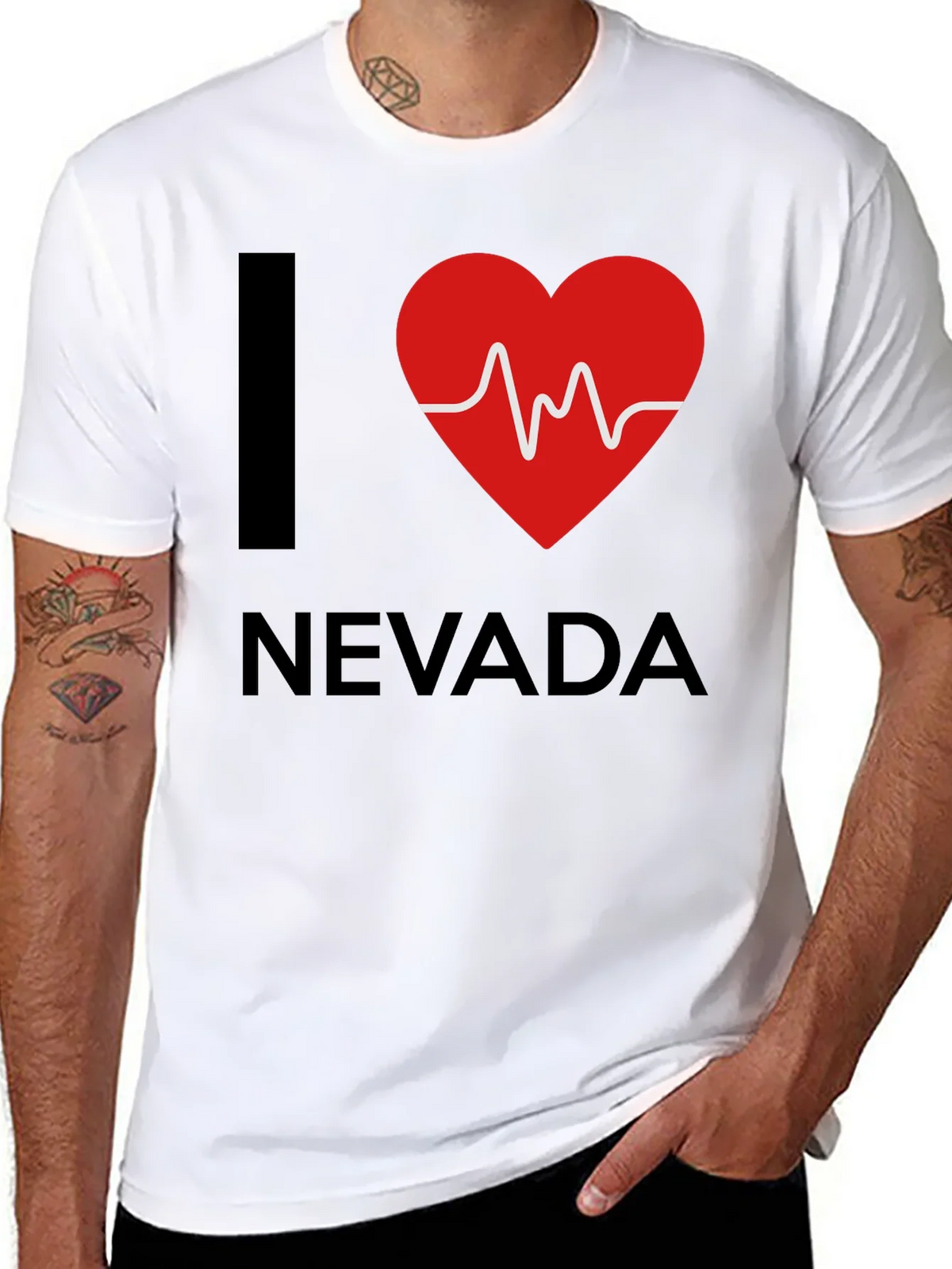 I Heart Nevada Graphic T-Shirt product image 10
