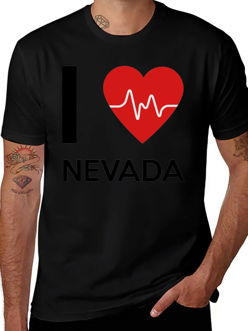I Heart Nevada Graphic T-Shirt product image 1