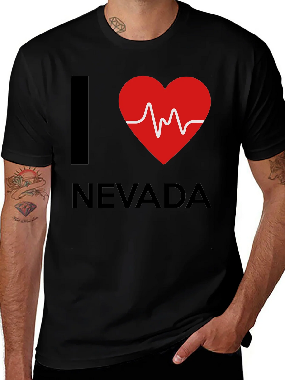 I Heart Nevada Graphic T-Shirt product image 1