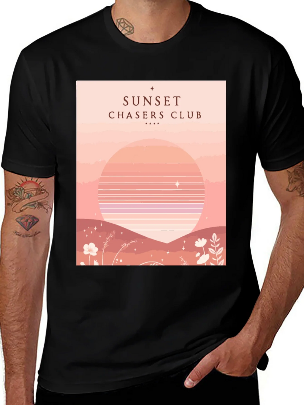 Sunset Chasers Club Graphic Tee product image 1