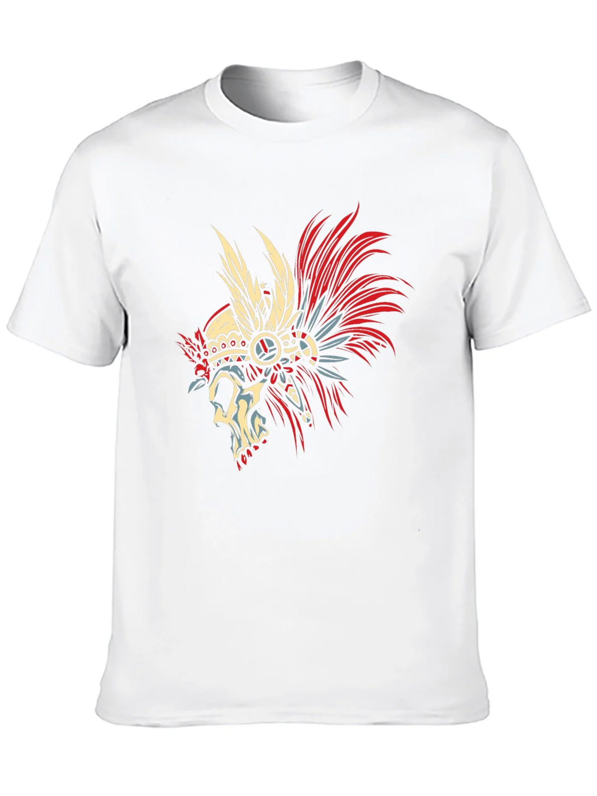 Skull Chief Black T-Shirt - Unique Graphic Tee product image 12