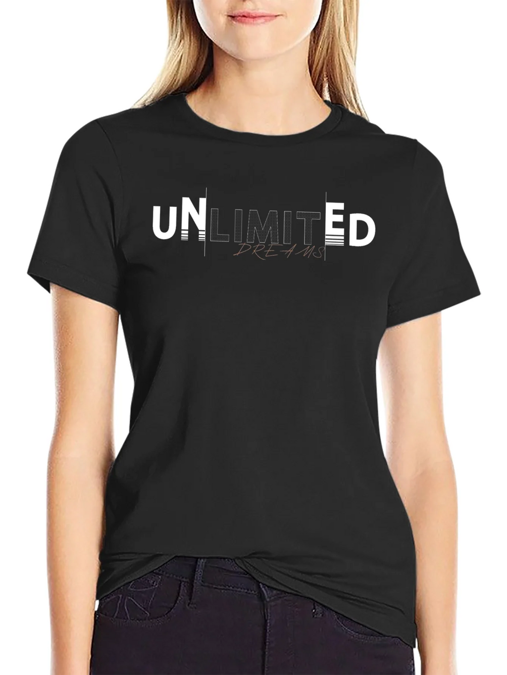 Unlimited Dreams Black Graphic Tee product image 5