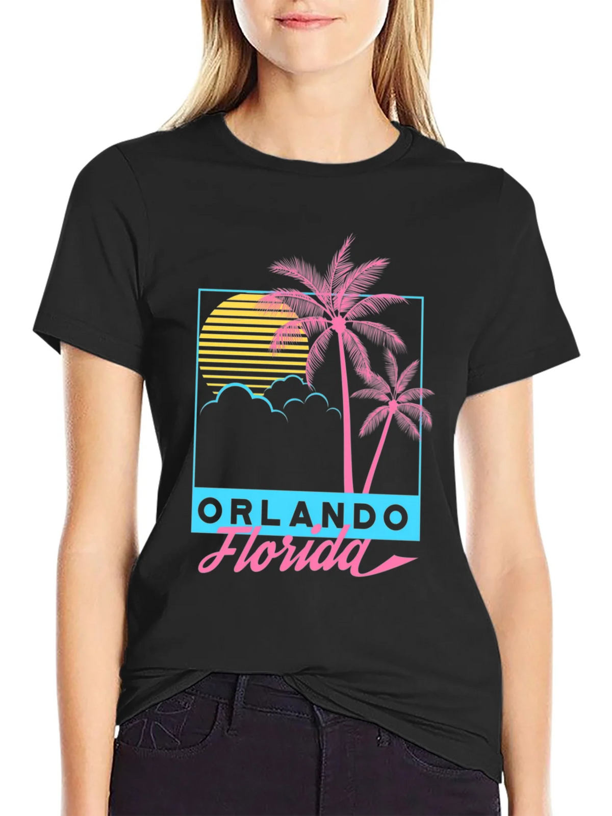 Orlando Florida Retro Graphic T-Shirt product image 5