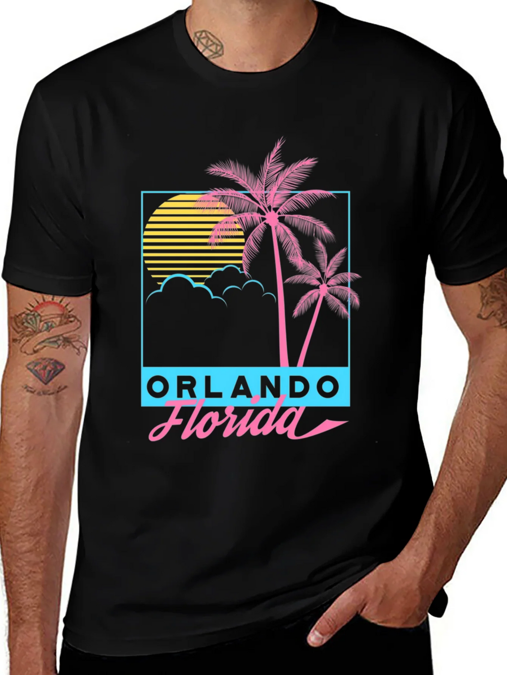 Orlando Florida Retro Graphic T-Shirt product image 1