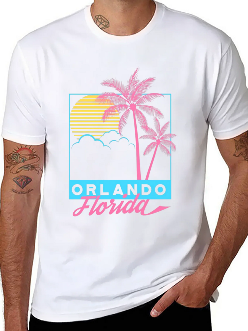 Orlando Florida Retro Graphic T-Shirt product image 10