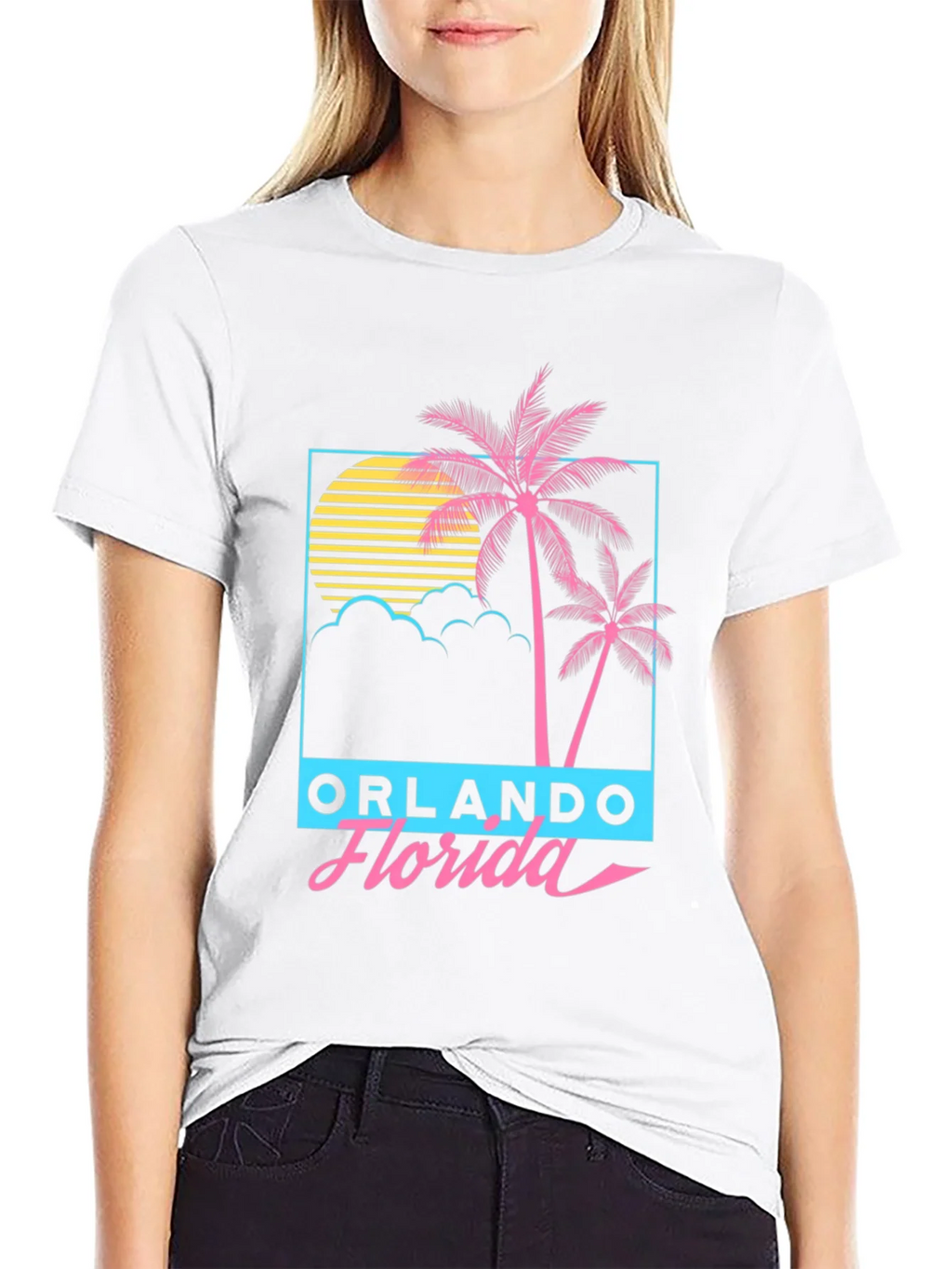 Orlando Florida Retro Graphic T-Shirt product image 11