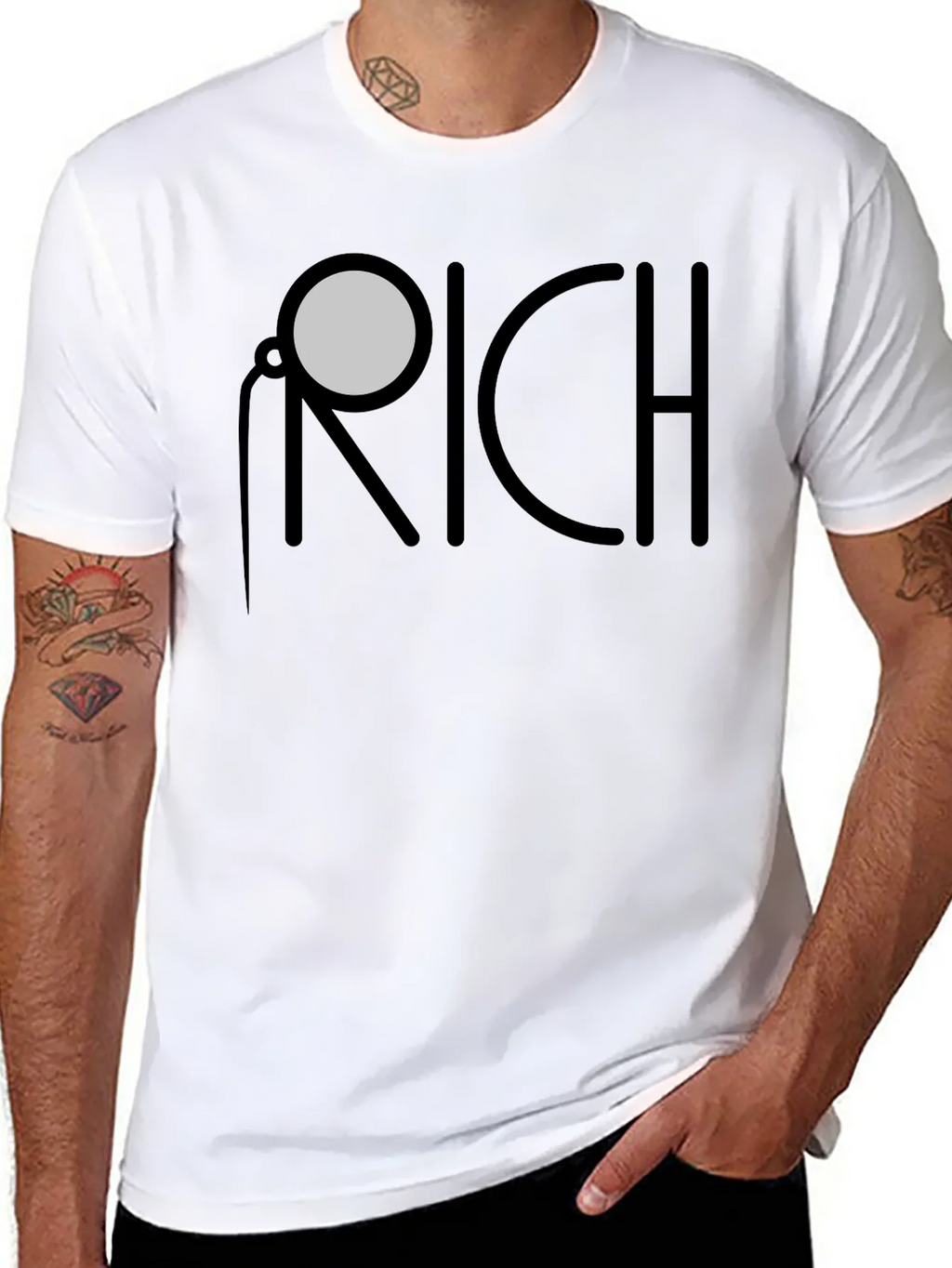 Monocle RICH Graphic Tee - Unique Fashion Statement product image 10