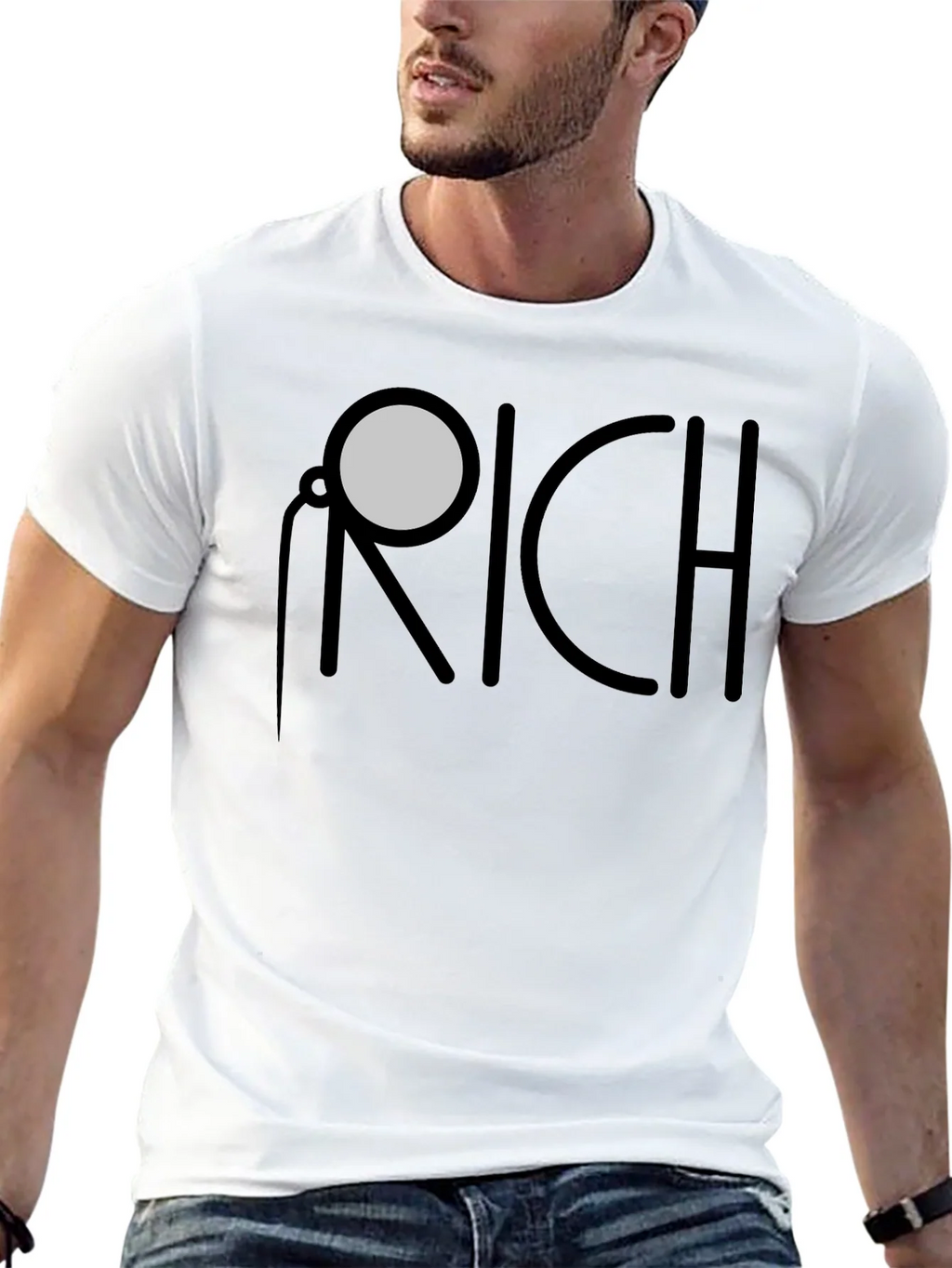 Monocle RICH Graphic Tee - Unique Fashion Statement product image 4