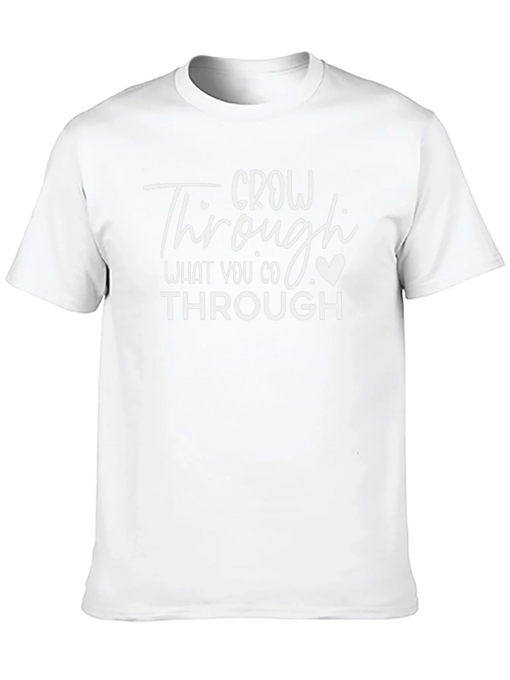 Grow Through What You Go Black T-Shirt product image 11