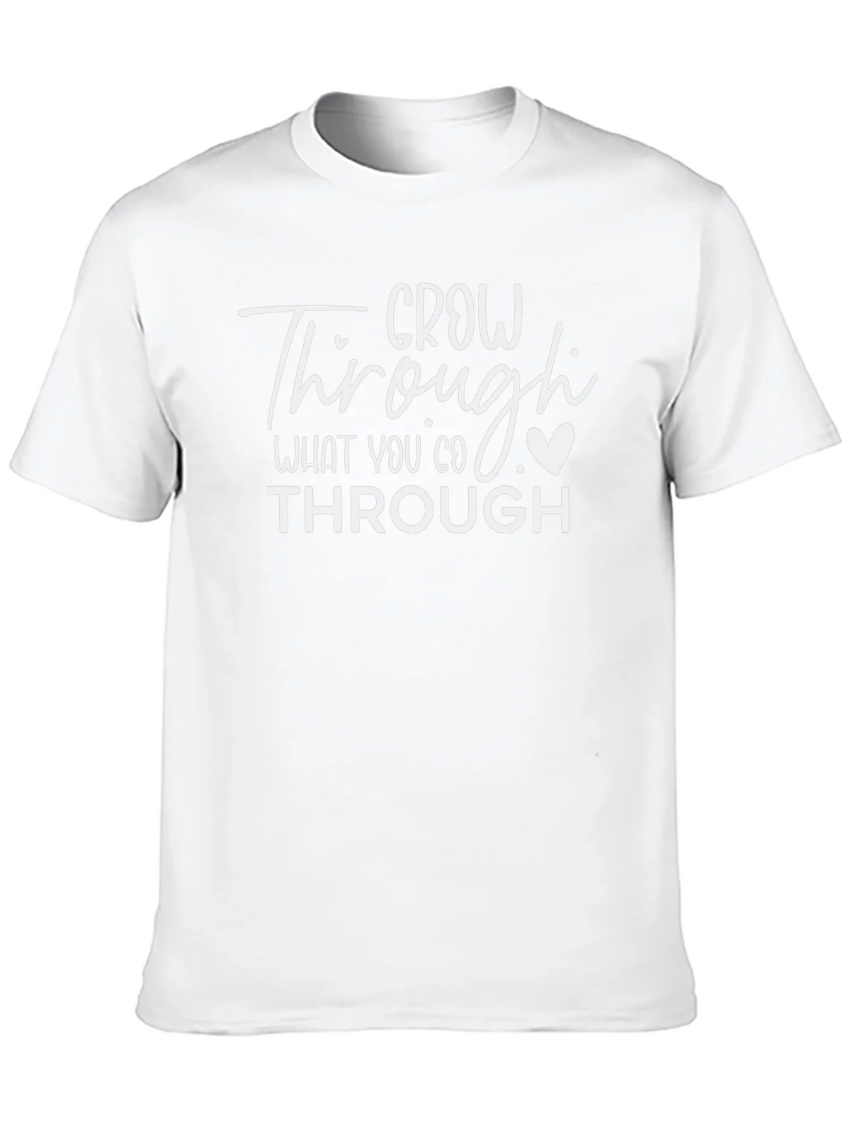Grow Through What You Go Black T-Shirt product image 11