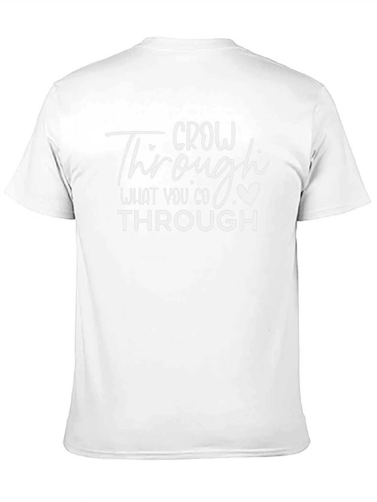 Grow Through What You Go Black T-Shirt product image 2