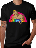 Rainbow Horse Tee - Magical & Fun! product image 1