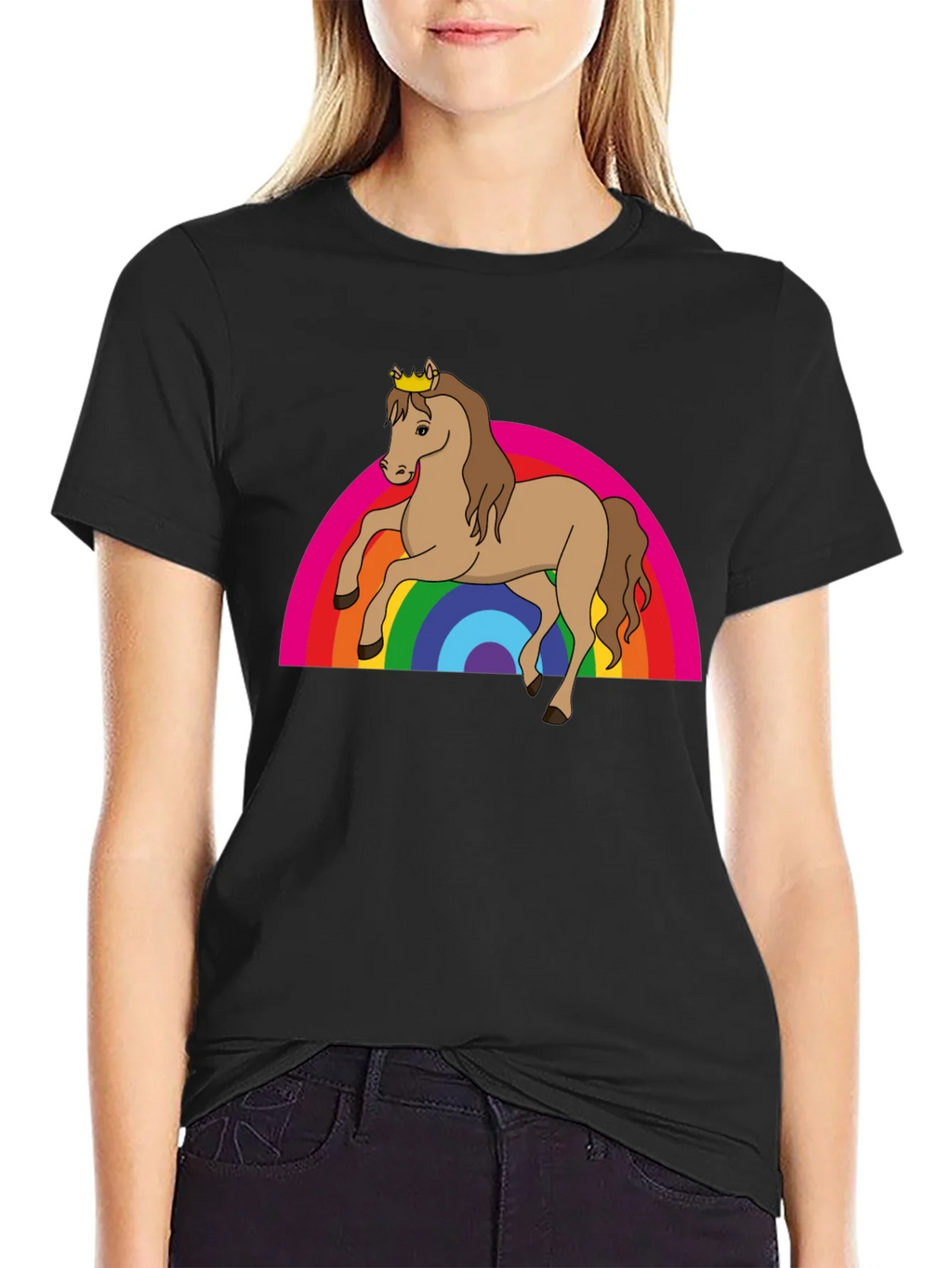 Rainbow Horse Tee - Magical & Fun! product image 5