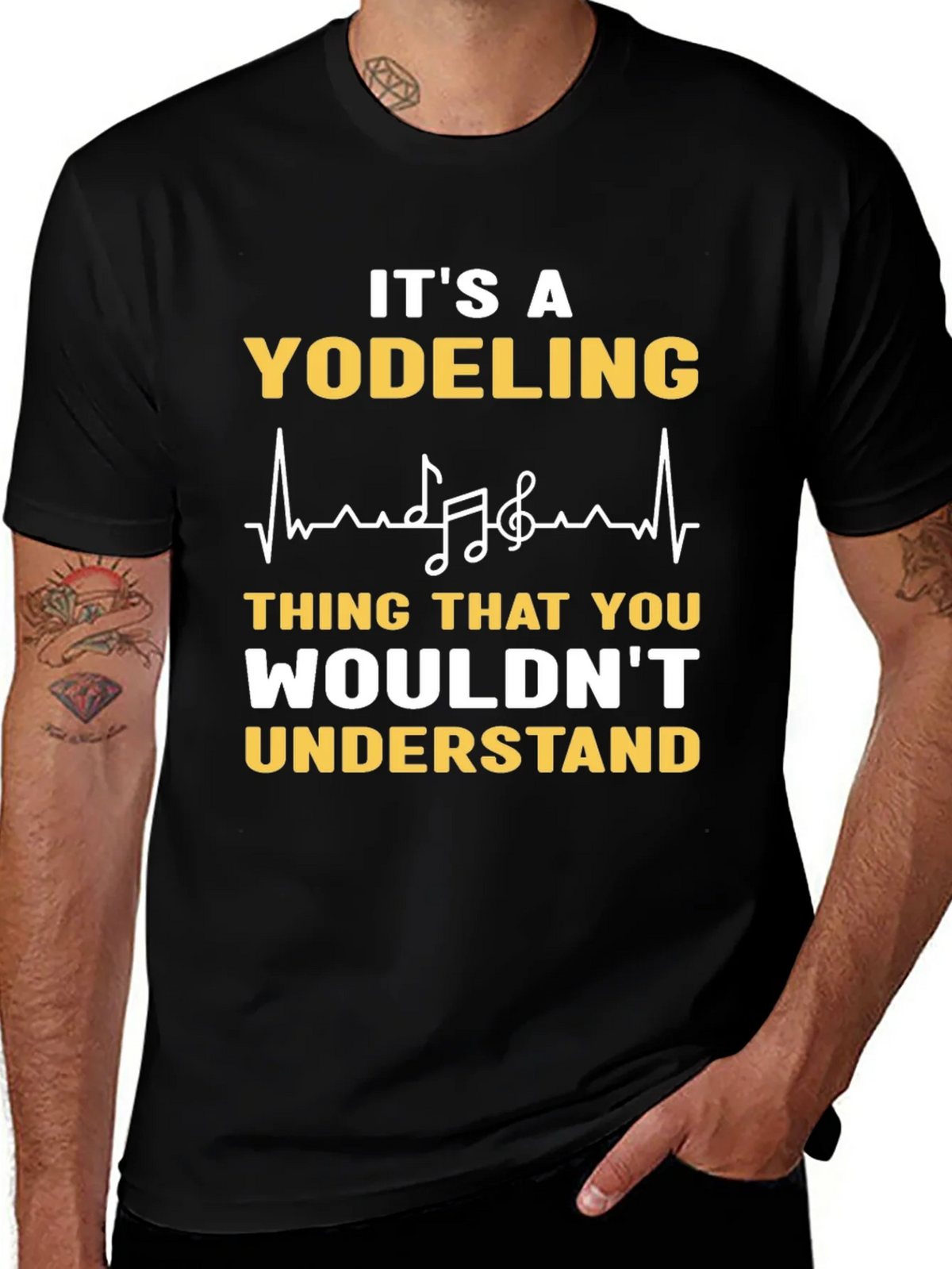 Yodeling Thing T-Shirt - Funny Music Tee product image 1