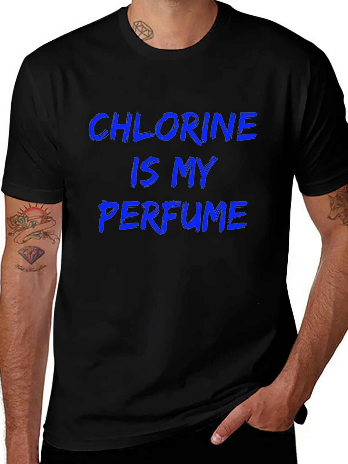Chlorine is My Perfume Graphic Tee product image 1