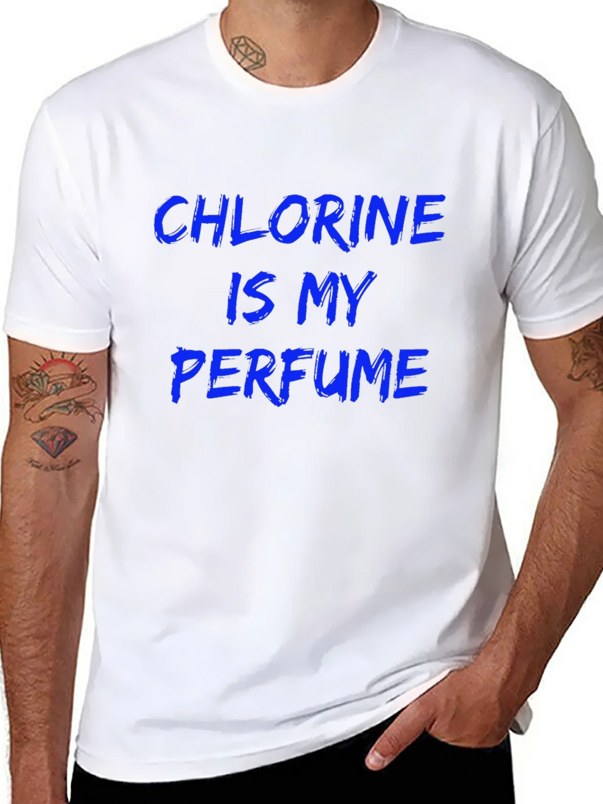 Chlorine is My Perfume Graphic Tee product image 10