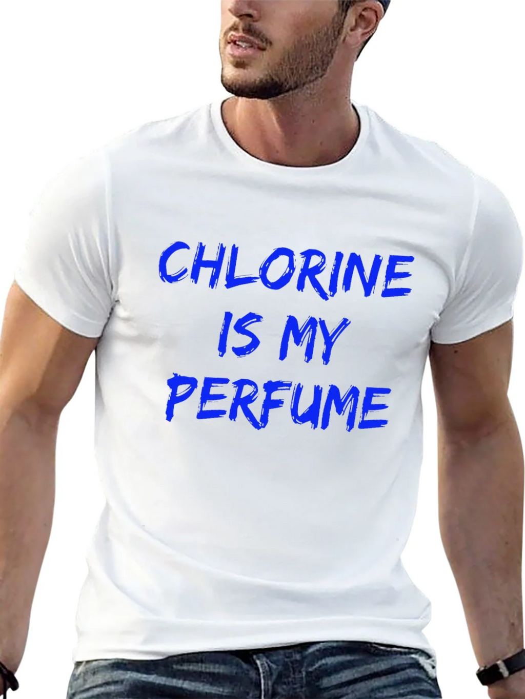 Chlorine is My Perfume Graphic Tee product image 4