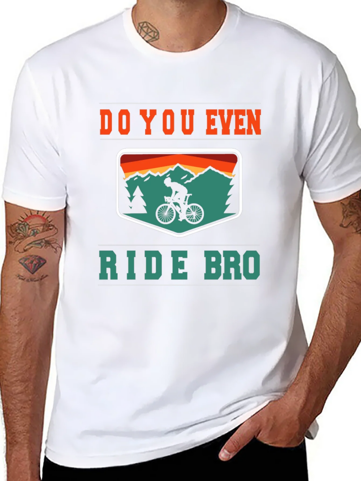 Do You Even Ride Bro? Graphic Tee product image 10