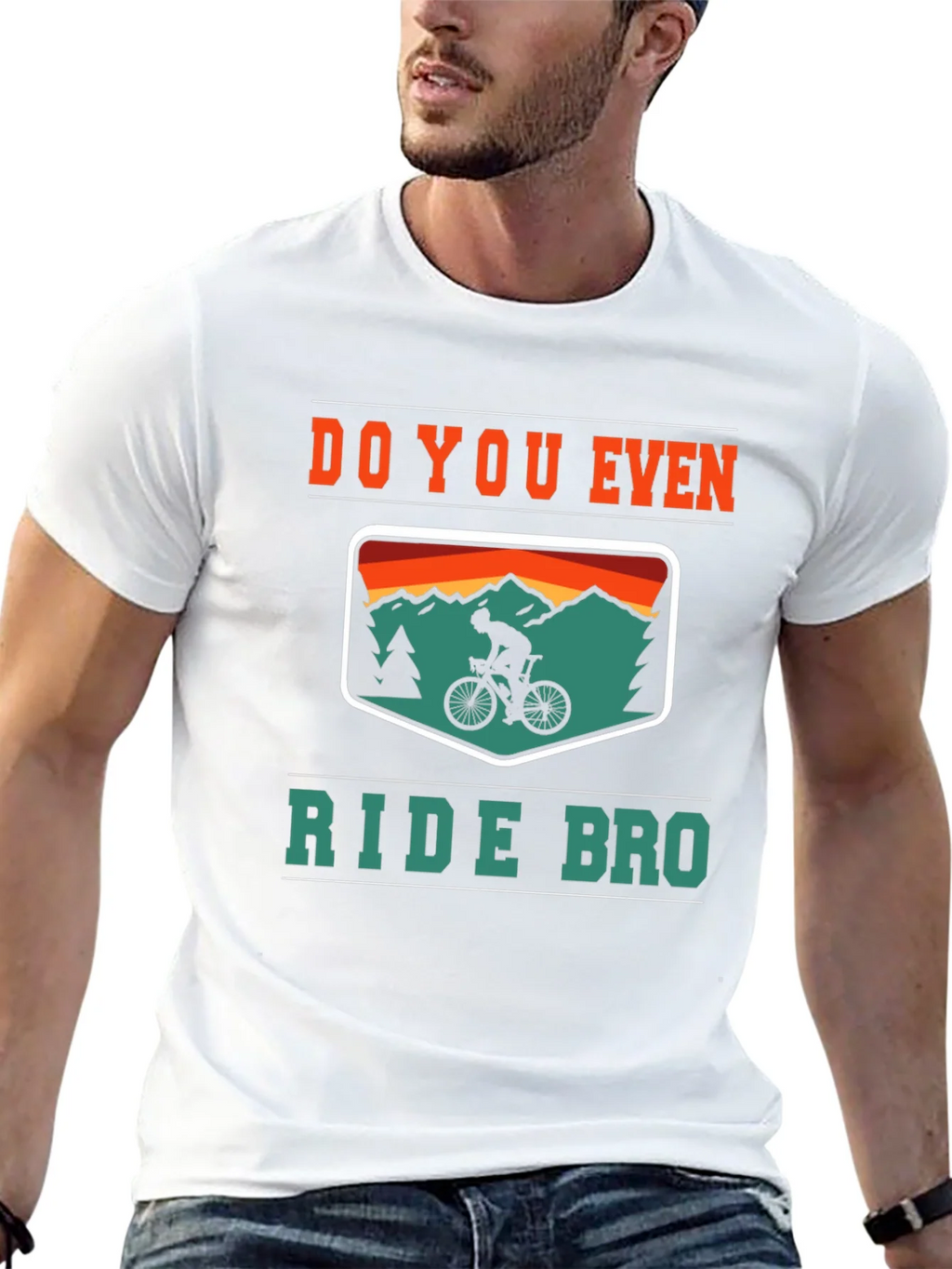 Do You Even Ride Bro? Graphic Tee product image 4