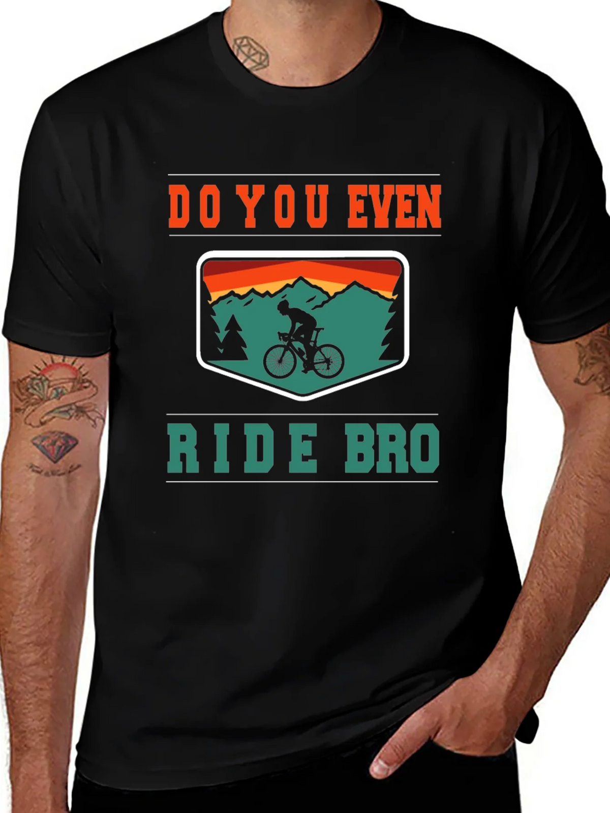 Do You Even Ride Bro? Graphic Tee product image 1