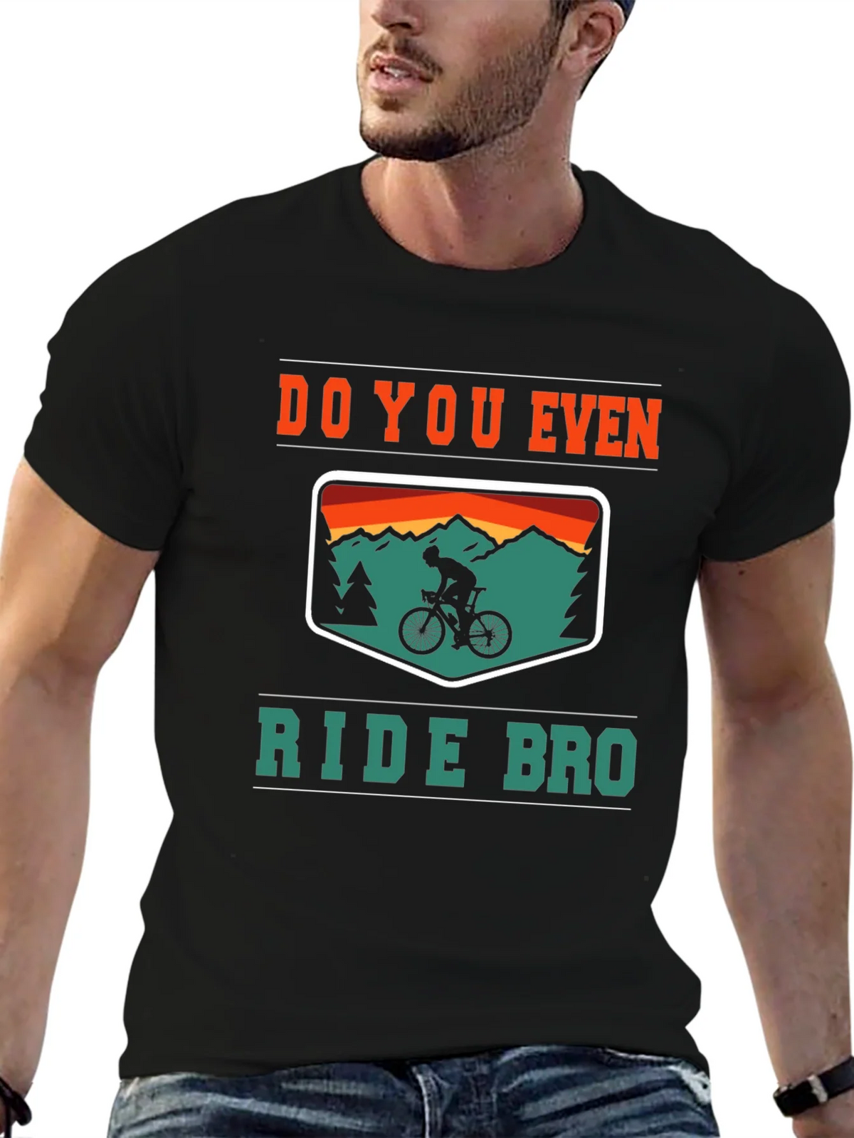 Do You Even Ride Bro? Graphic Tee product image 9