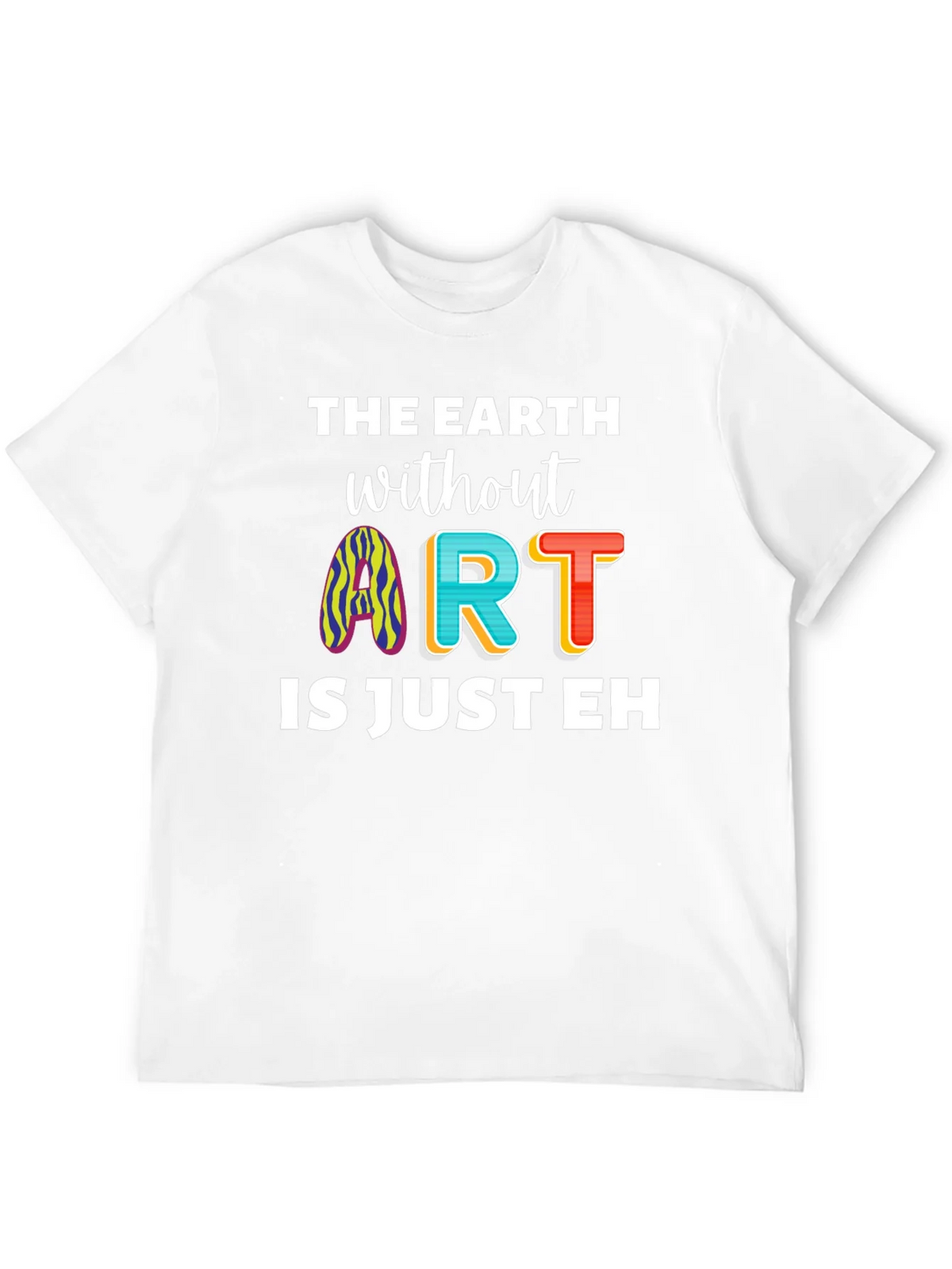The Earth Without Art Mens Graphic T-Shirt product image 3