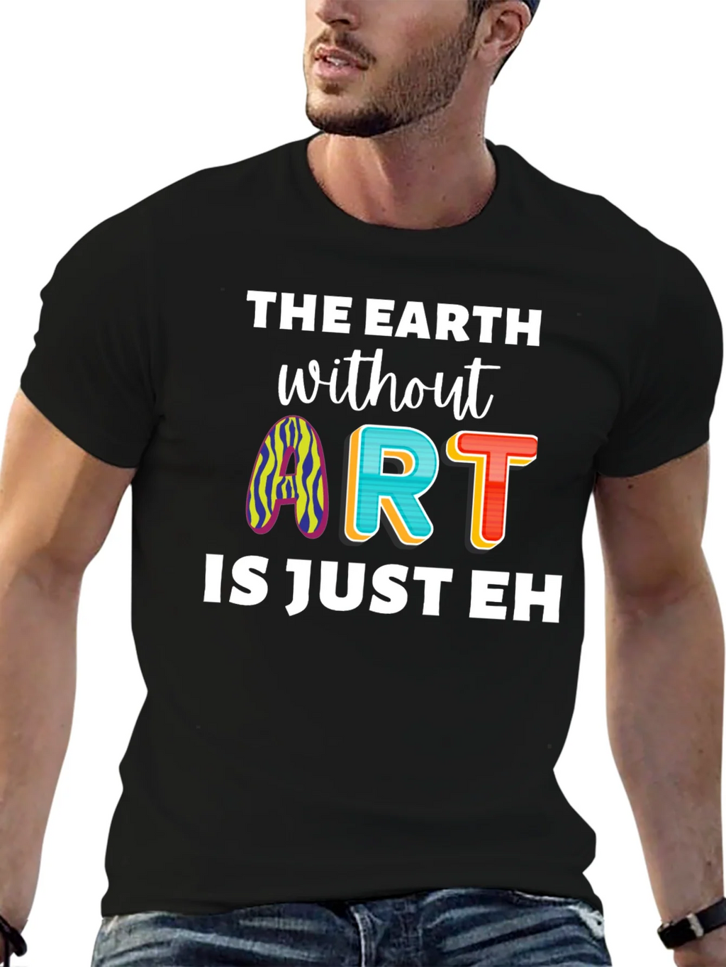 The Earth Without Art Mens Graphic T-Shirt product image 9