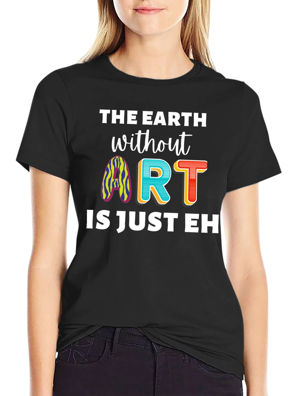 The Earth Without Art Mens Graphic T-Shirt product image 5